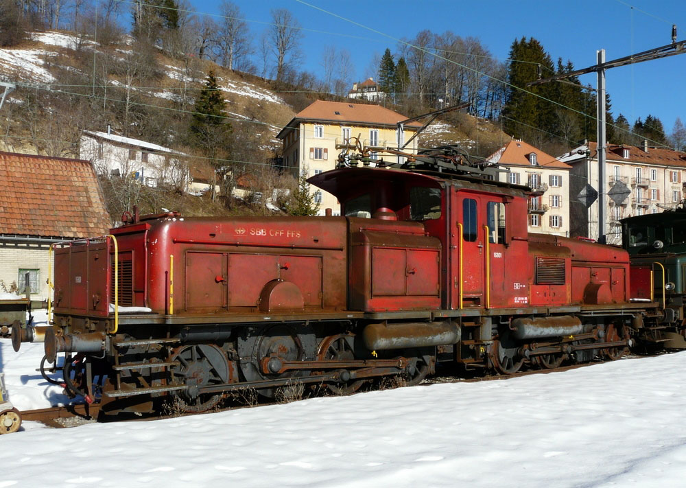 Locomotive de manoeuvre Ee 6/6 16801