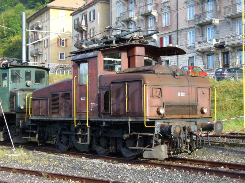 Locomotive de manoeuvre Ee 3/3 16332 Locomotive de manoeuvre Ee 3/3 16332